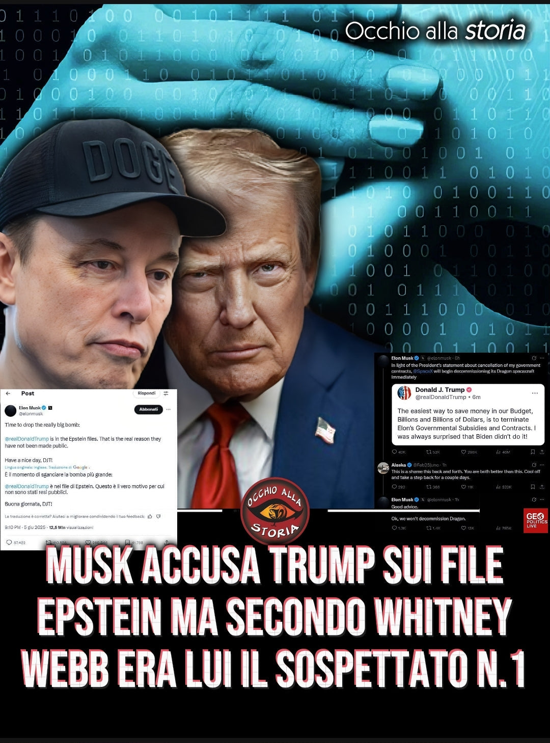 ELON MUSK SGANCIA LA BOMBA SU TRUMP (MA L'ODORE DI BRUCIATO ARRIVA ANCHE DA LUI)