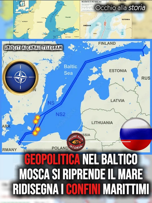 LA RUSSIA RIDISEGNA I CONFINI NEL MAR BALTICO