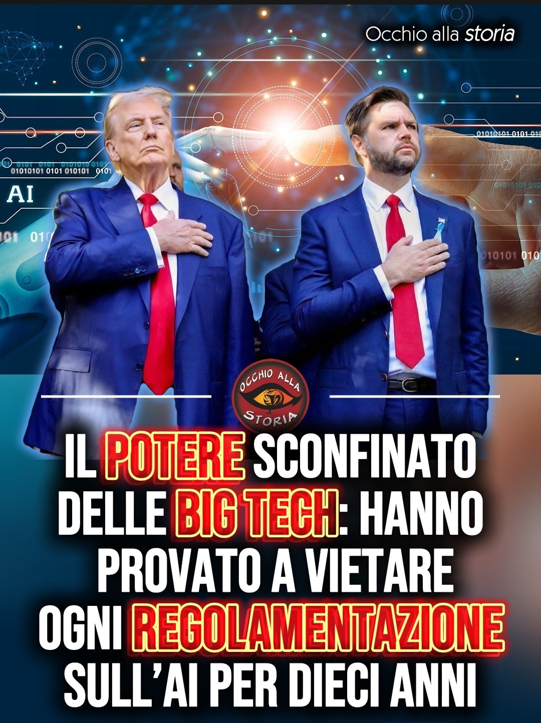 IL POTERE SCONFINATO DELLE BIG TECH: HANNO PROVATO A VIETARE OGNI REGOLAMENTAZIONE SULL’AI PER DIECI ANNI