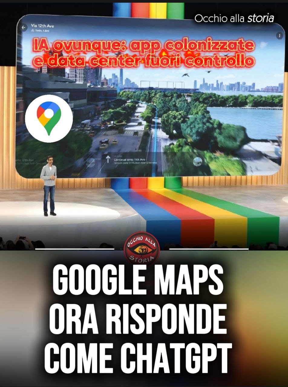 GOOGLE MAPS ORA TI RISPONDE COME CHATGPT