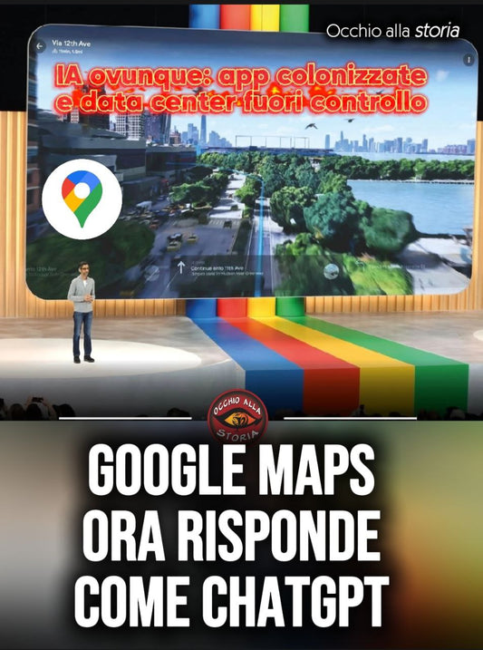 GOOGLE MAPS ORA TI RISPONDE COME CHATGPT